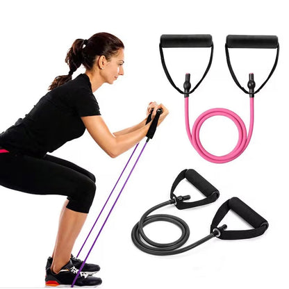 5 Levels Resistance Bands with Handles Yoga Pull Rope