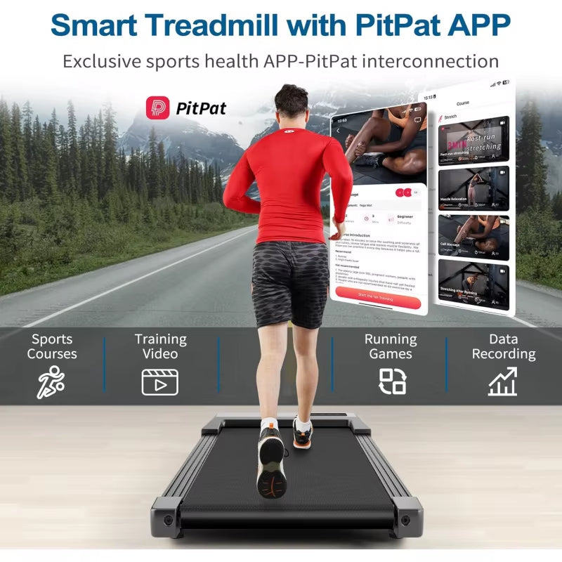 2025 Upgrade Walking Pad - Raceable Smart under Desk Treadmill