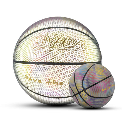 Luminous Basketball Colorful Size 7 PU Wear-Resistant 