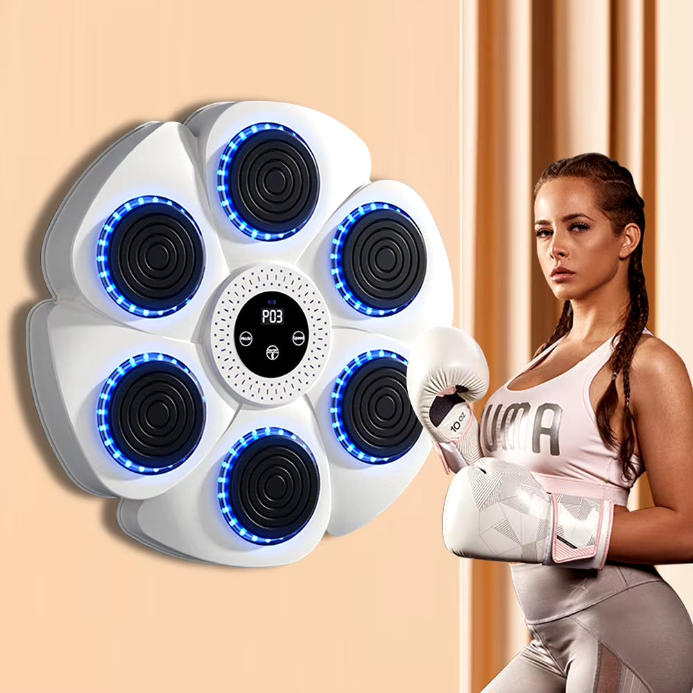 Bluetooth Boxing Machine RGB Light for Home Workout