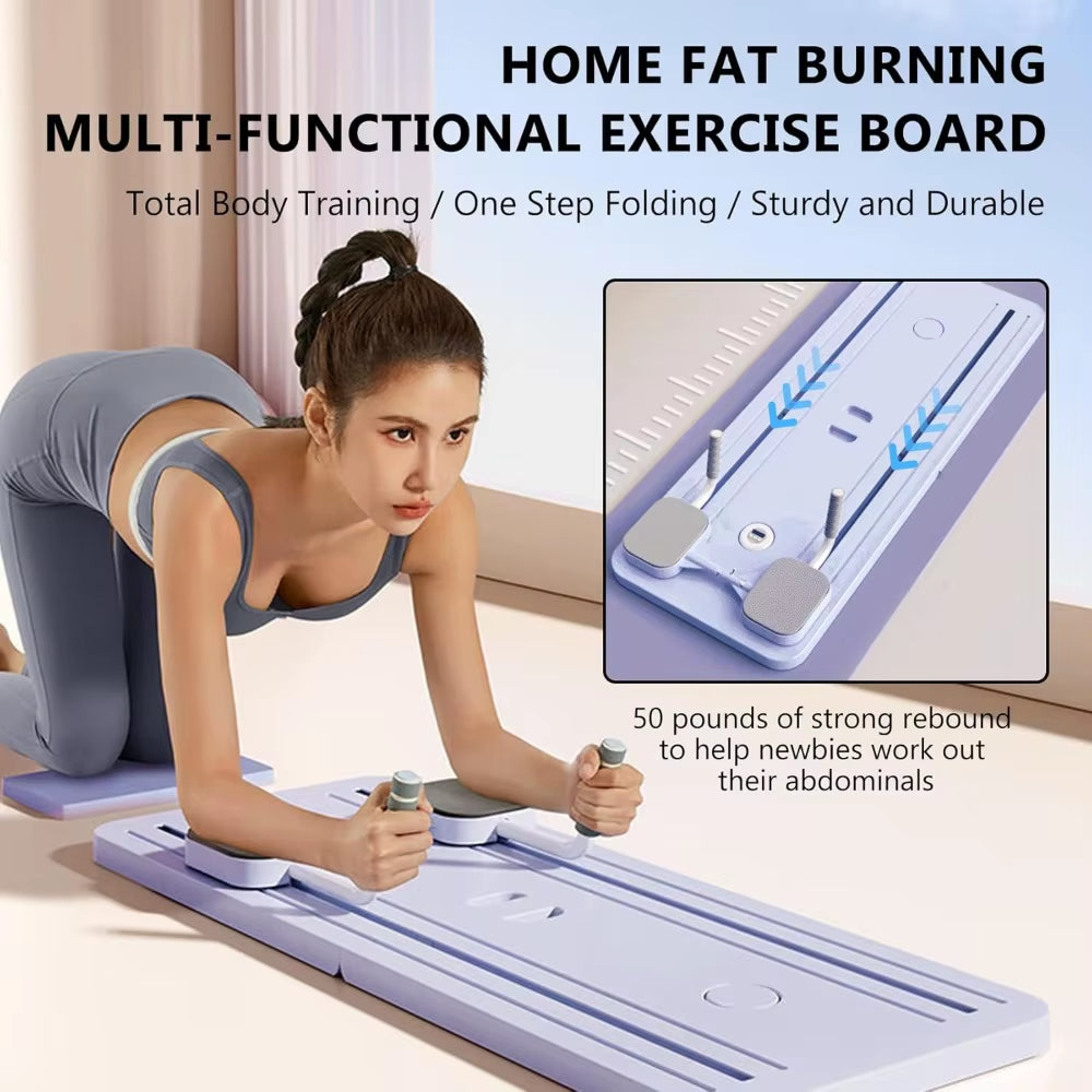 Multifunctional Abdominal Pilates posture flex ab roller Board Trainer