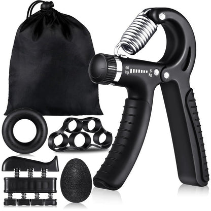 6Pcs Hand Grip Strengthener Exerciser Kit